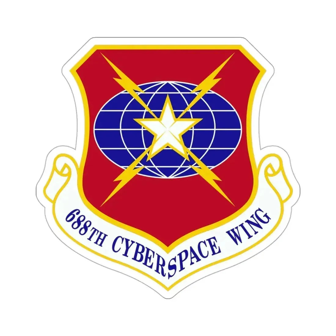 688 Cyberspace Wing ACC (U.S. Air Force) STICKER Vinyl Die-Cut Decal - The Sticker Space
