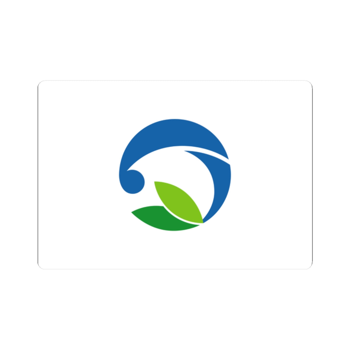 Flag of Makinohara Shizuoka (Japan) STICKER Vinyl Kiss-Cut Decal