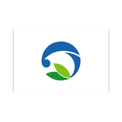Flag of Makinohara Shizuoka (Japan) STICKER Vinyl Kiss-Cut Decal