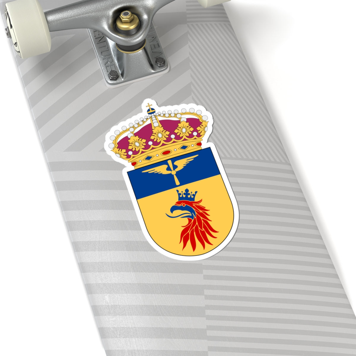Skånska flygflottiljen vapen (Sweden) (Coat of Arms) STICKER Vinyl Kiss-Cut Decal