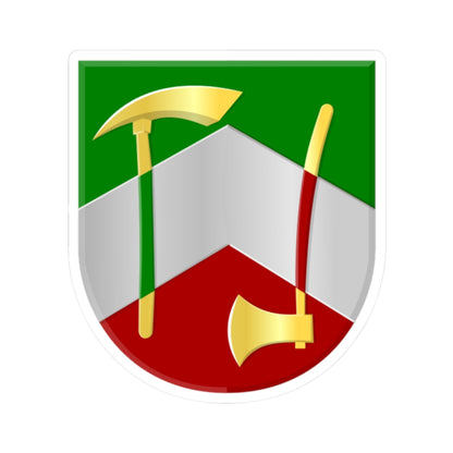 Aldebiltsyl wapen (Netherlands) (Coat of Arms) STICKER Vinyl Kiss-Cut Decal