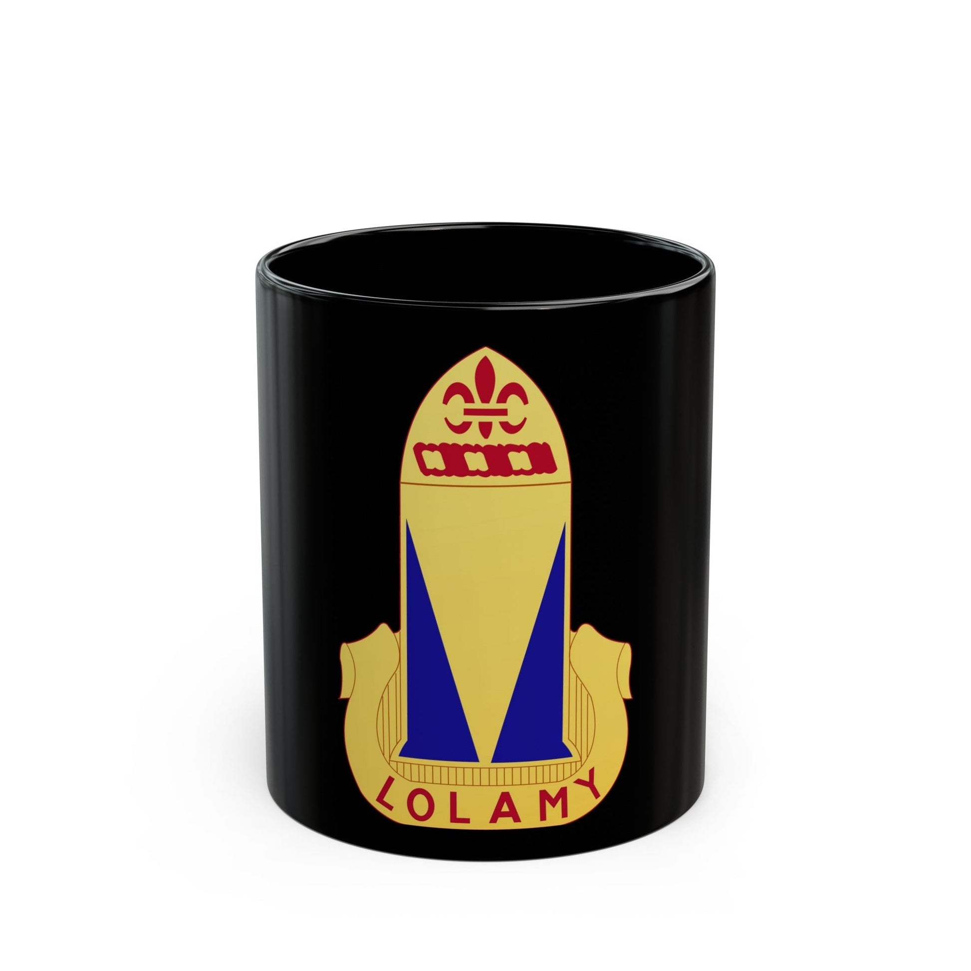 68th Air Defense Artillery Regiment (U.S. Army) Black Coffee Mug-11oz-The Sticker Space