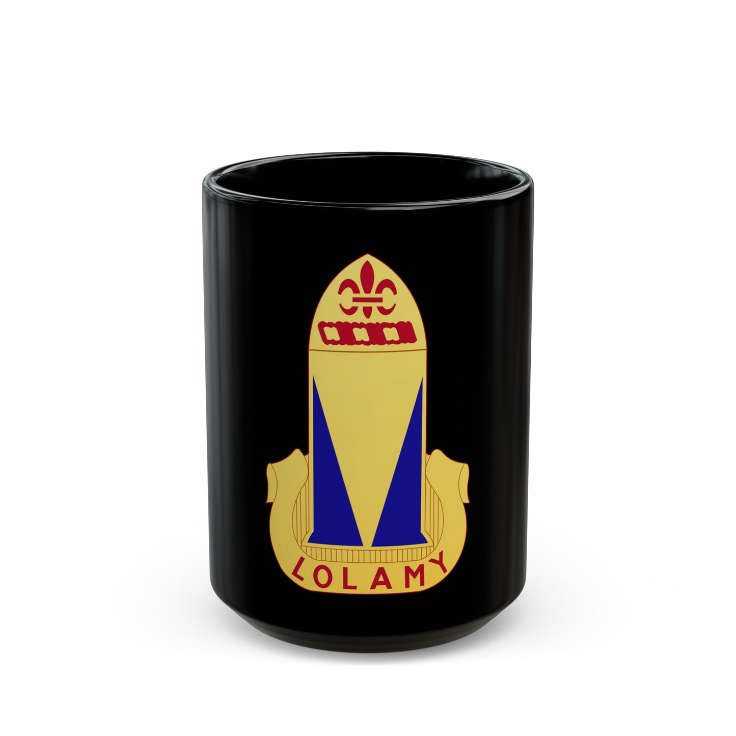 68th Air Defense Artillery Regiment (U.S. Army) Black Coffee Mug-15oz-The Sticker Space