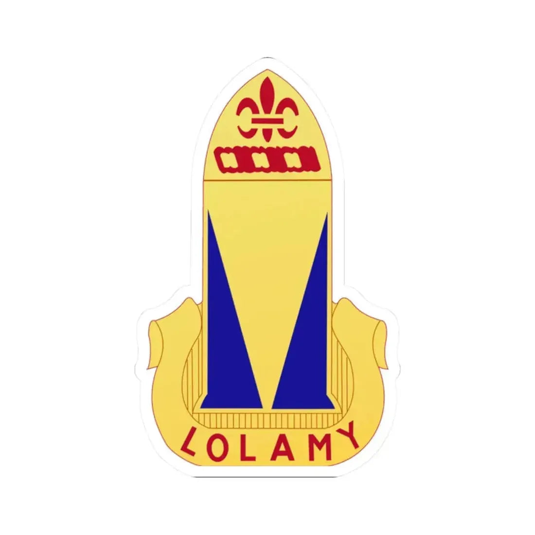 68th Air Defense Artillery Regiment (U.S. Army) STICKER Vinyl Kiss-Cut Decal 2 Inch White - The Sticker Space