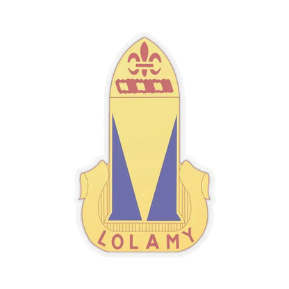 68th Air Defense Artillery Regiment (U.S. Army) STICKER Vinyl Kiss-Cut Decal 3 Inch Transparent - The Sticker Space