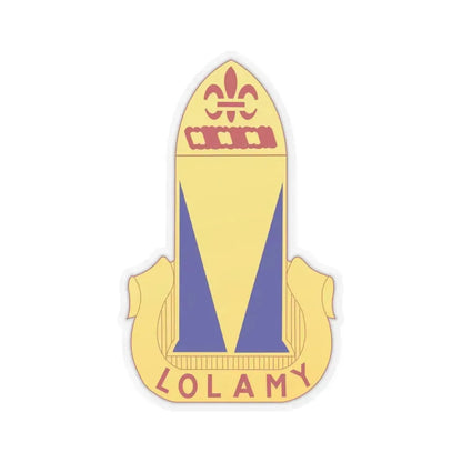 68th Air Defense Artillery Regiment (U.S. Army) STICKER Vinyl Kiss-Cut Decal 4 Inch Transparent - The Sticker Space