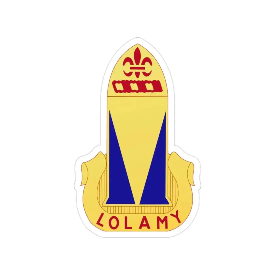 68th Air Defense Artillery Regiment (U.S. Army) Transparent STICKER Die-Cut Vinyl Decal 2 Inch - The Sticker Space