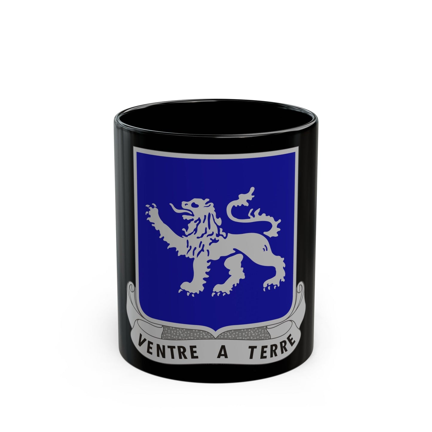 68th Armor Regiment (U.S. Army) Black Coffee Mug-11oz-The Sticker Space