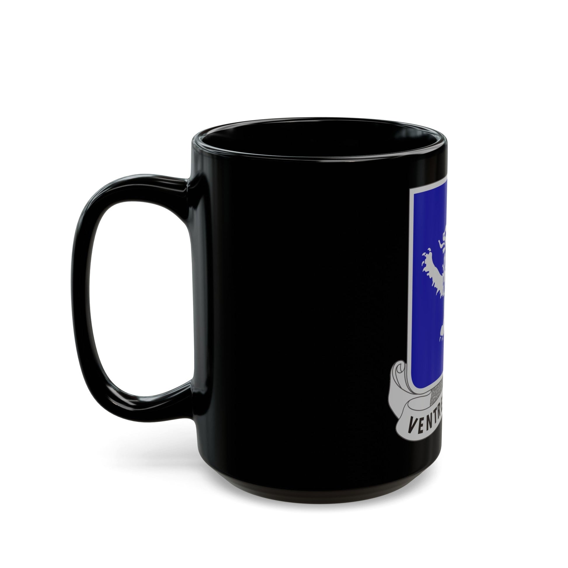 68th Armor Regiment (U.S. Army) Black Coffee Mug-The Sticker Space