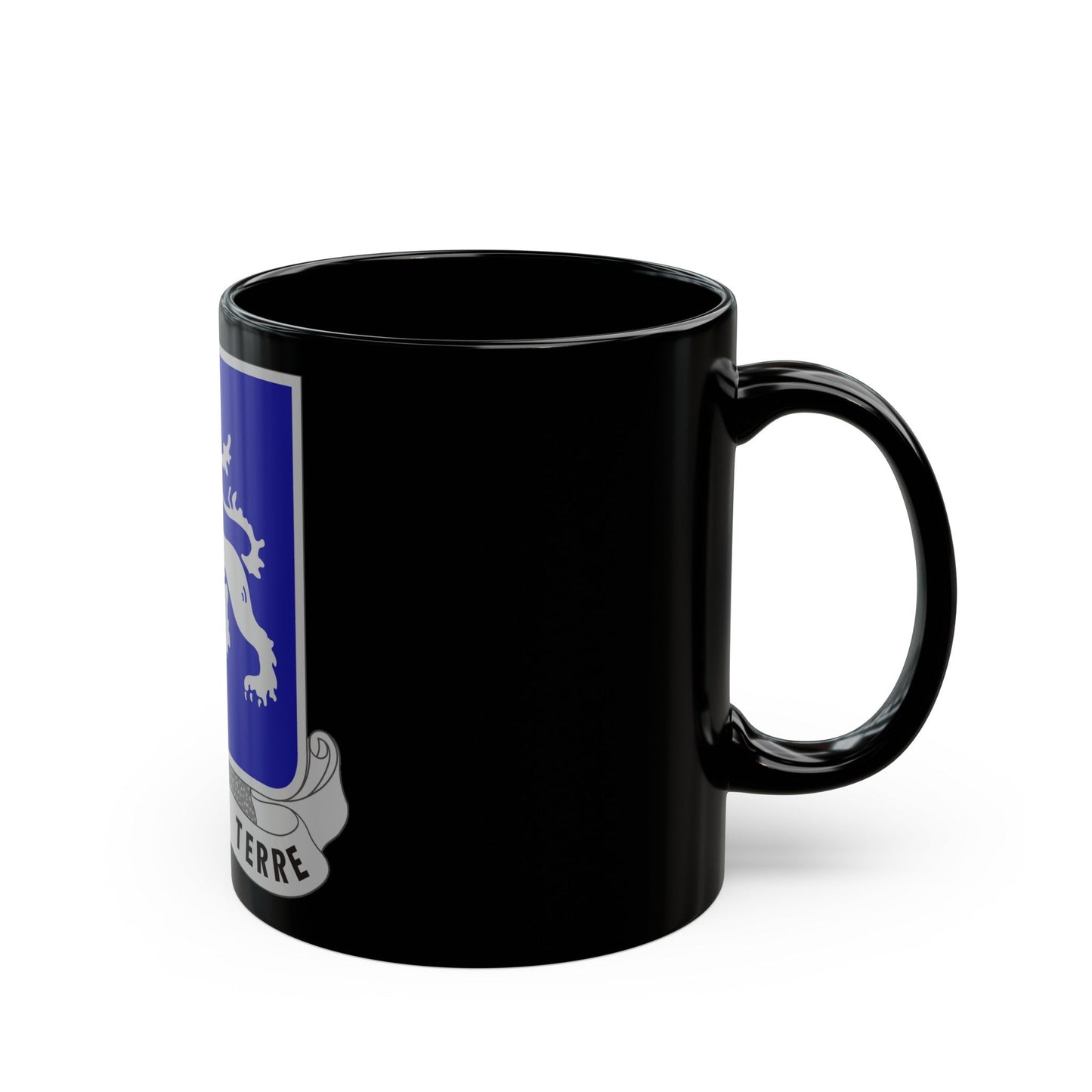 68th Armor Regiment (U.S. Army) Black Coffee Mug-The Sticker Space