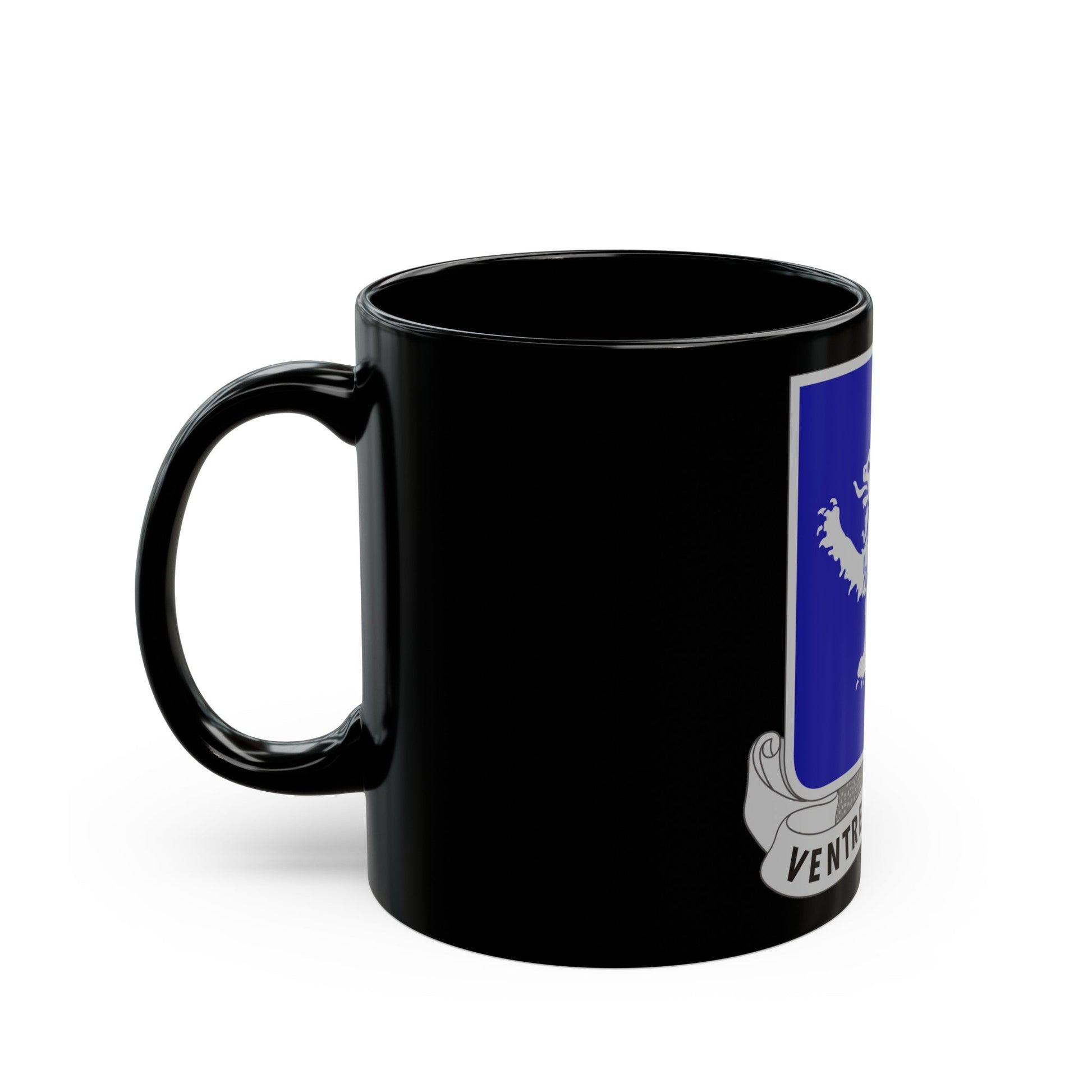 68th Armor Regiment (U.S. Army) Black Coffee Mug-The Sticker Space