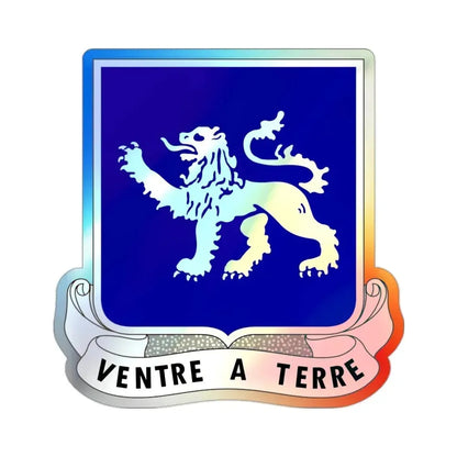 68th Armor Regiment (U.S. Army) Holographic STICKER Die-Cut Vinyl Decal 2 Inch Holographic - The Sticker Space