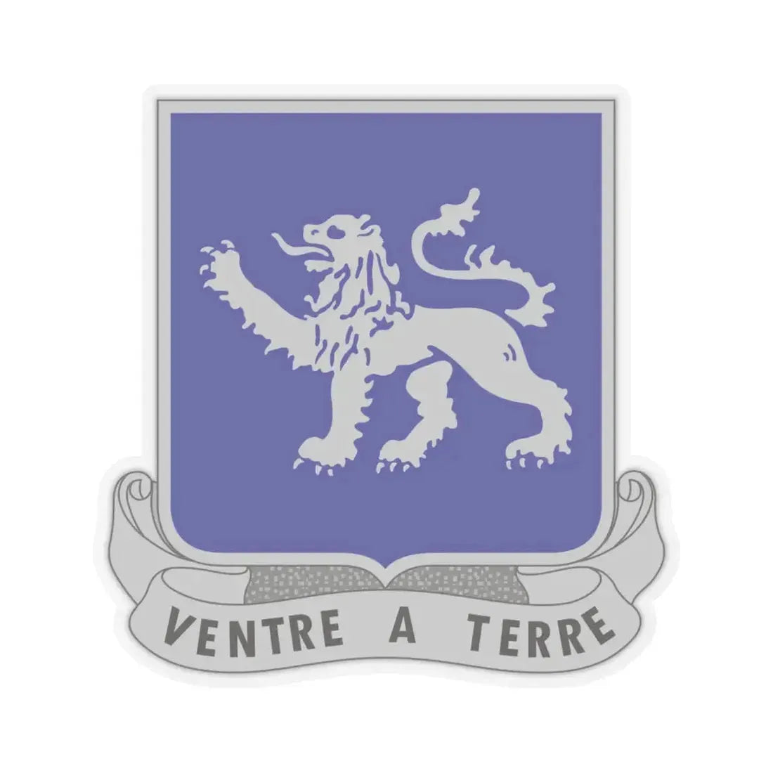 68th Armor Regiment (U.S. Army) STICKER Vinyl Kiss-Cut Decal 6 Inch Transparent - The Sticker Space