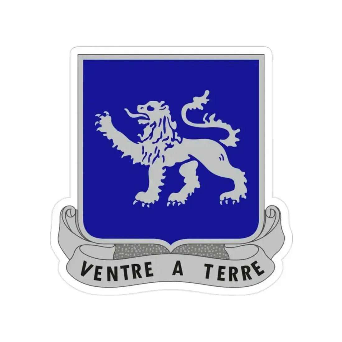 68th Armor Regiment (U.S. Army) Transparent STICKER Die-Cut Vinyl Decal 2 Inch - The Sticker Space