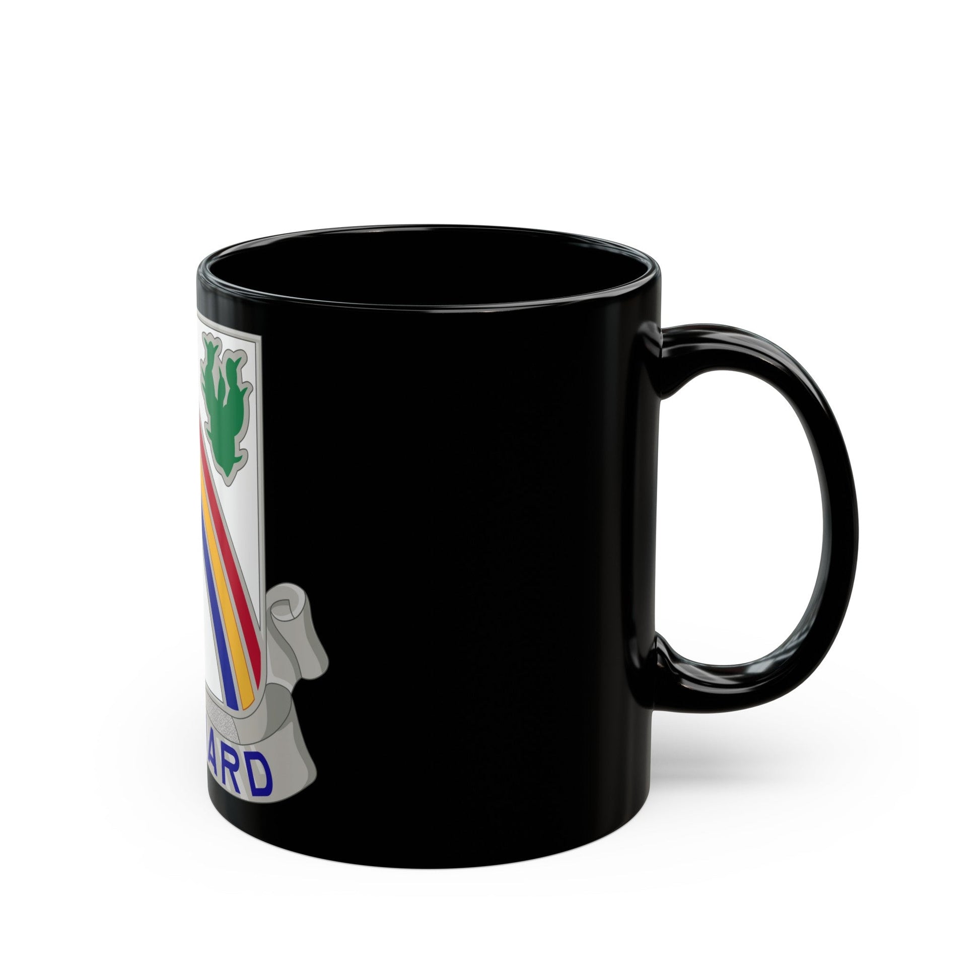 68th Infantry Regiment (U.S. Army) Black Coffee Mug-The Sticker Space