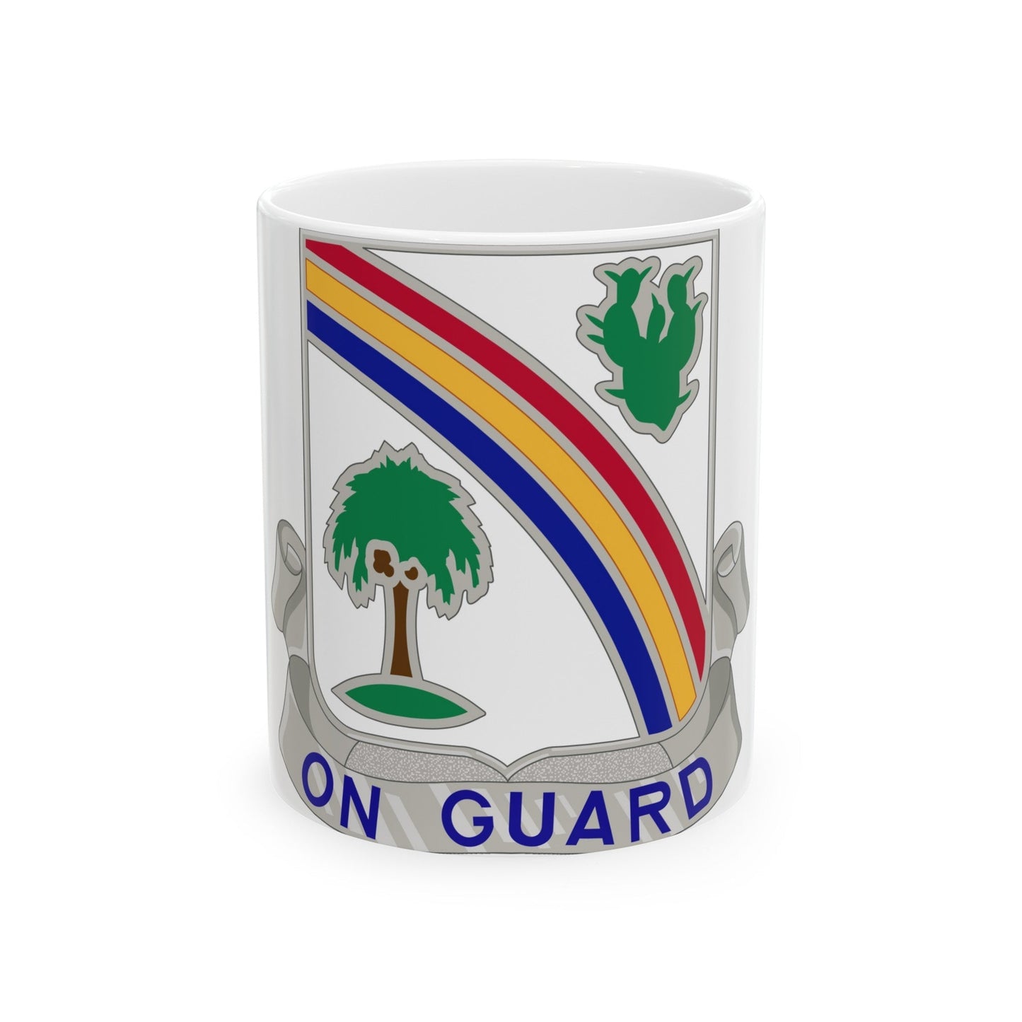 68th Infantry Regiment (U.S. Army) White Coffee Mug-11oz-The Sticker Space