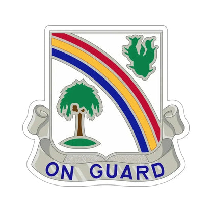 68th Infantry Regiment (U.S. Army) STICKER Vinyl Die-Cut Decal 4 Inch - The Sticker Space