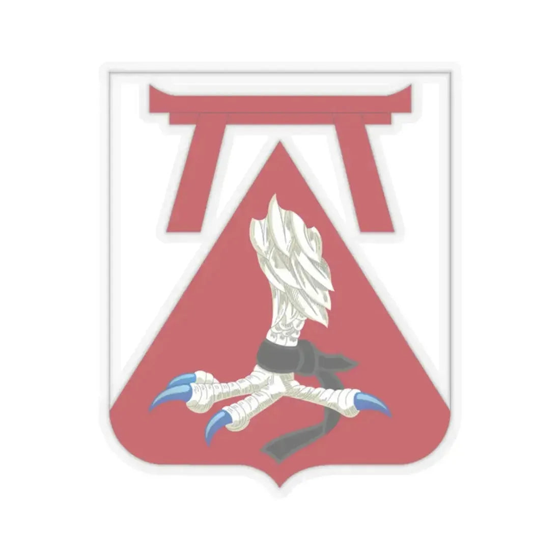 69 Engineer Battalion 2 (U.S. Army) STICKER Vinyl Kiss-Cut Decal 2 Inch Transparent - The Sticker Space