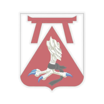 69 Engineer Battalion 2 (U.S. Army) STICKER Vinyl Kiss-Cut Decal 3 Inch Transparent - The Sticker Space