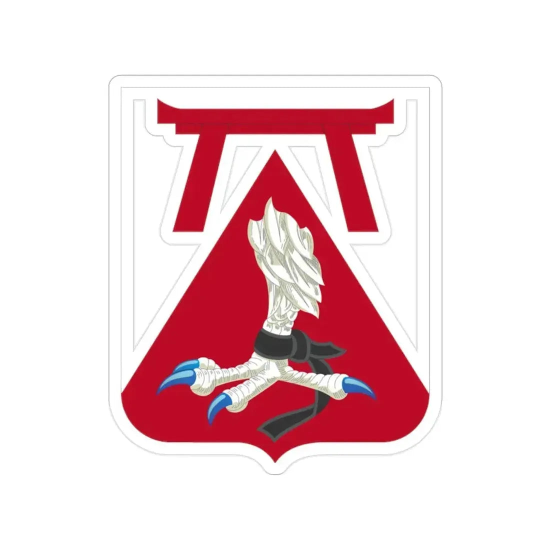 69 Engineer Battalion 2 (U.S. Army) Transparent STICKER Die-Cut Vinyl Decal 2 Inch - The Sticker Space