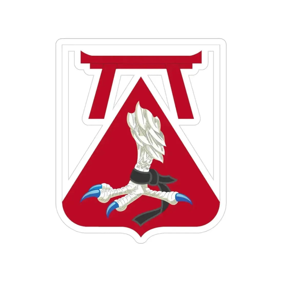 69 Engineer Battalion 2 (U.S. Army) Transparent STICKER Die-Cut Vinyl Decal 3 Inch - The Sticker Space