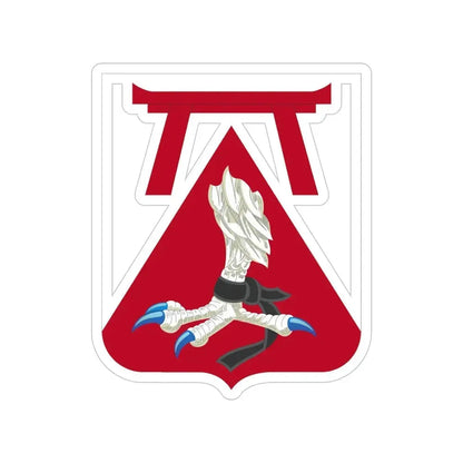 69 Engineer Battalion 2 (U.S. Army) Transparent STICKER Die-Cut Vinyl Decal 5 Inch - The Sticker Space