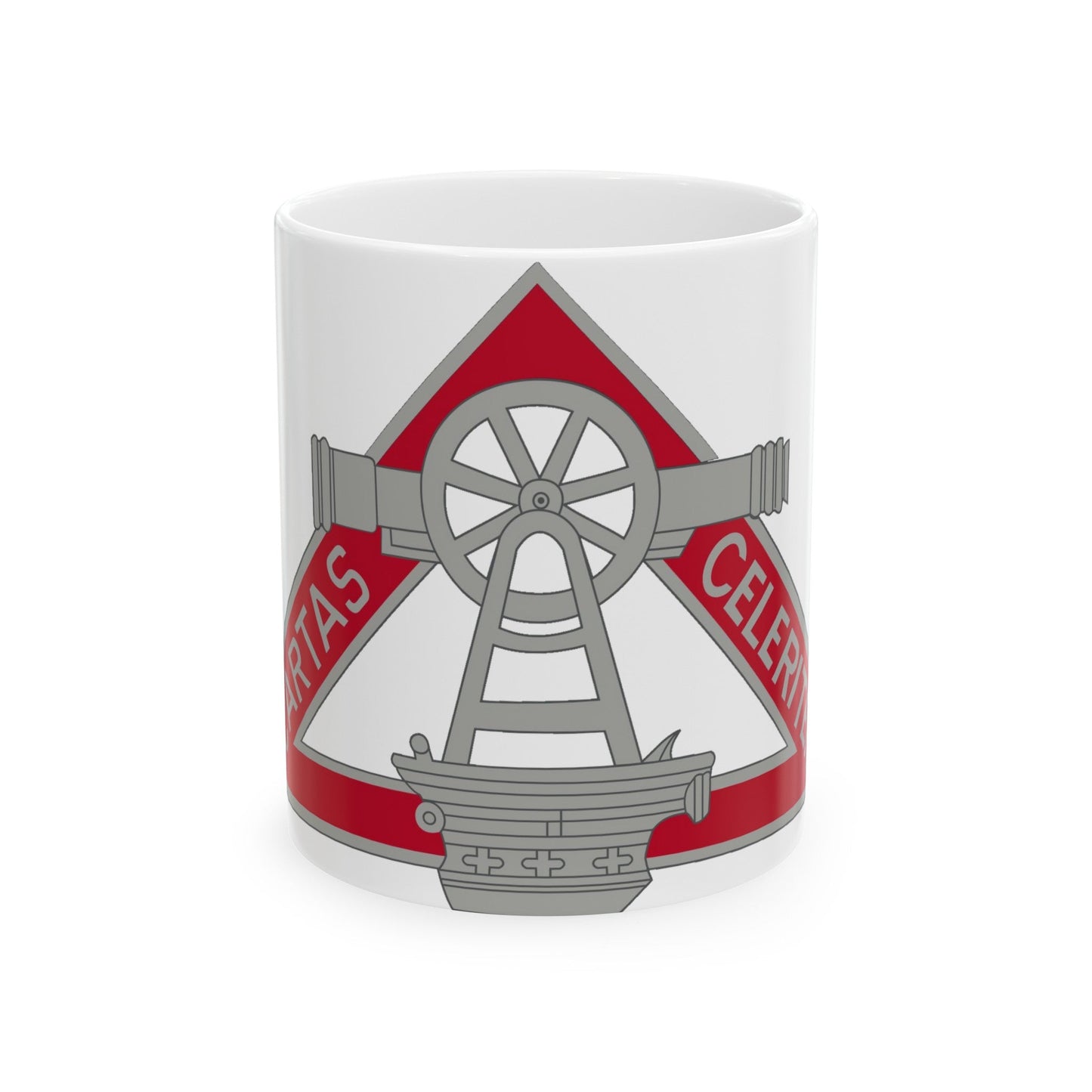 69 Engineer Company (U.S. Army) White Coffee Mug-11oz-The Sticker Space