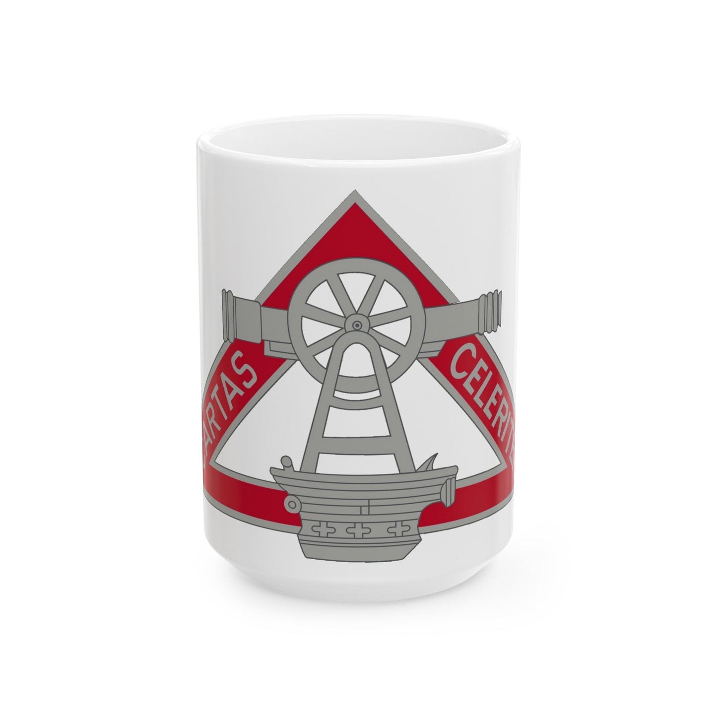 69 Engineer Company (U.S. Army) White Coffee Mug-15oz-The Sticker Space