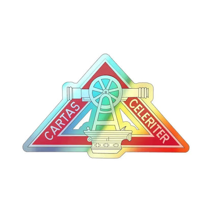 69 Engineer Company (U.S. Army) Holographic STICKER Die-Cut Vinyl Decal 4 Inch Holographic - The Sticker Space