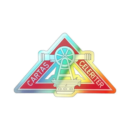 69 Engineer Company (U.S. Army) Holographic STICKER Die-Cut Vinyl Decal 5 Inch Holographic - The Sticker Space
