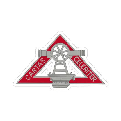 69 Engineer Company (U.S. Army) STICKER Vinyl Kiss-Cut Decal 4 Inch White - The Sticker Space