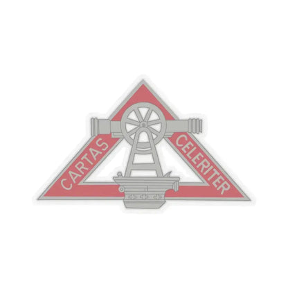 69 Engineer Company (U.S. Army) STICKER Vinyl Kiss-Cut Decal 6 Inch Transparent - The Sticker Space