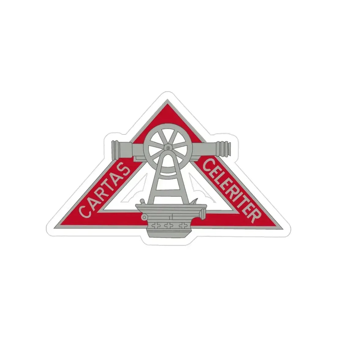 69 Engineer Company (U.S. Army) Transparent STICKER Die-Cut Vinyl Decal 3 Inch - The Sticker Space