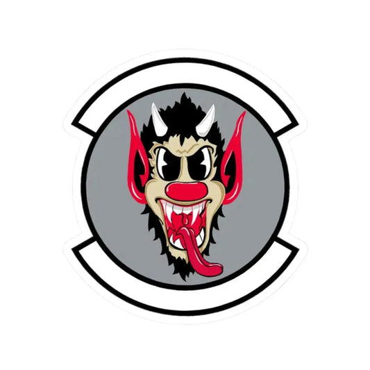 69 Fighter Squadron AFRC (U.S. Air Force) STICKER Vinyl Kiss-Cut Decal 2 Inch White - The Sticker Space