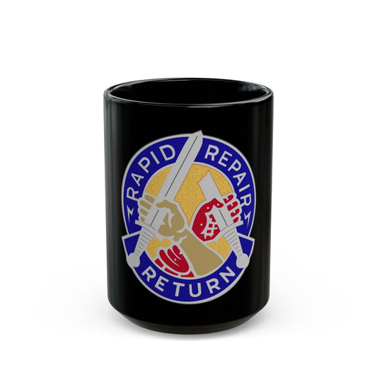 69 Maintenance Battalion (U.S. Army) Black Coffee Mug-15oz-The Sticker Space