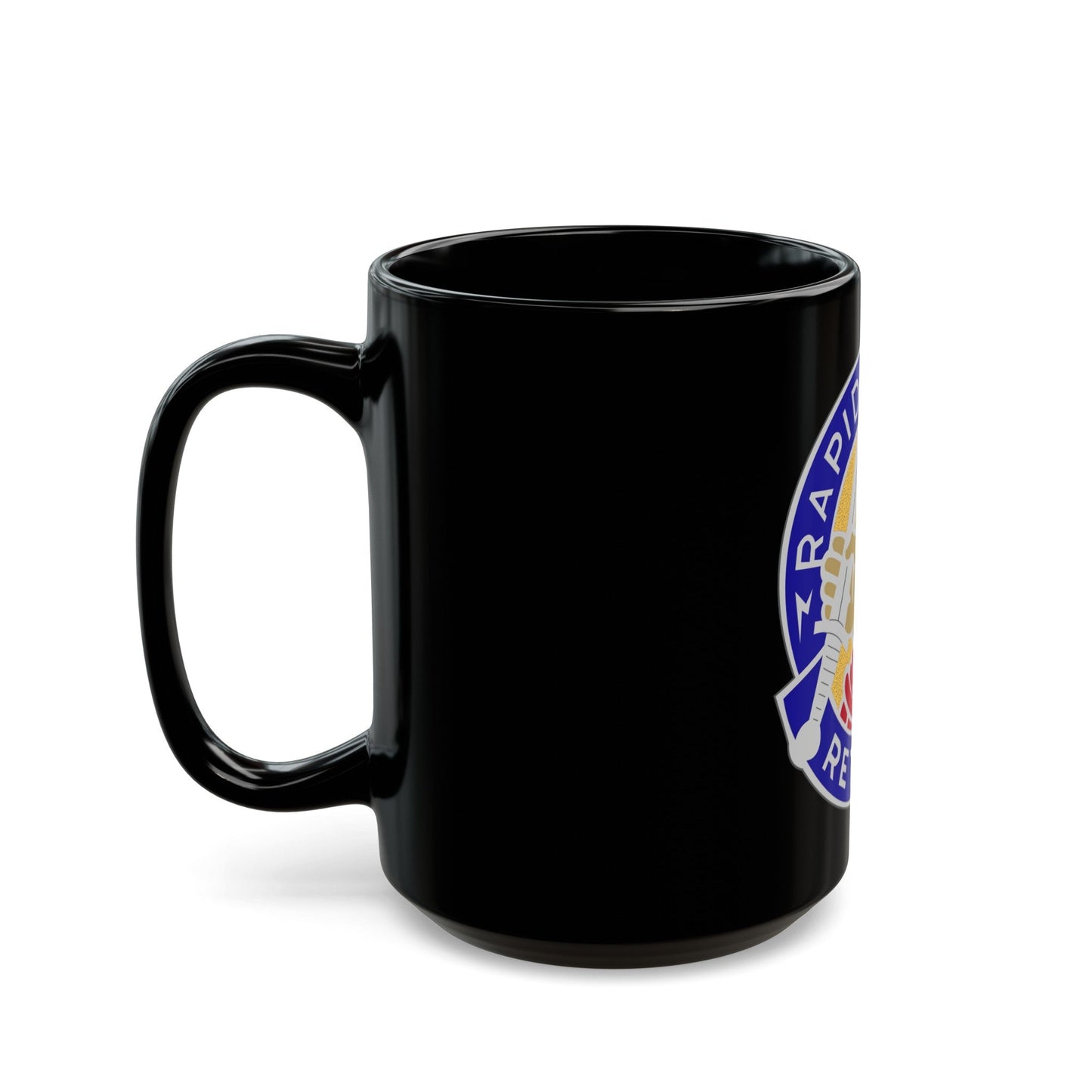 69 Maintenance Battalion (U.S. Army) Black Coffee Mug-The Sticker Space