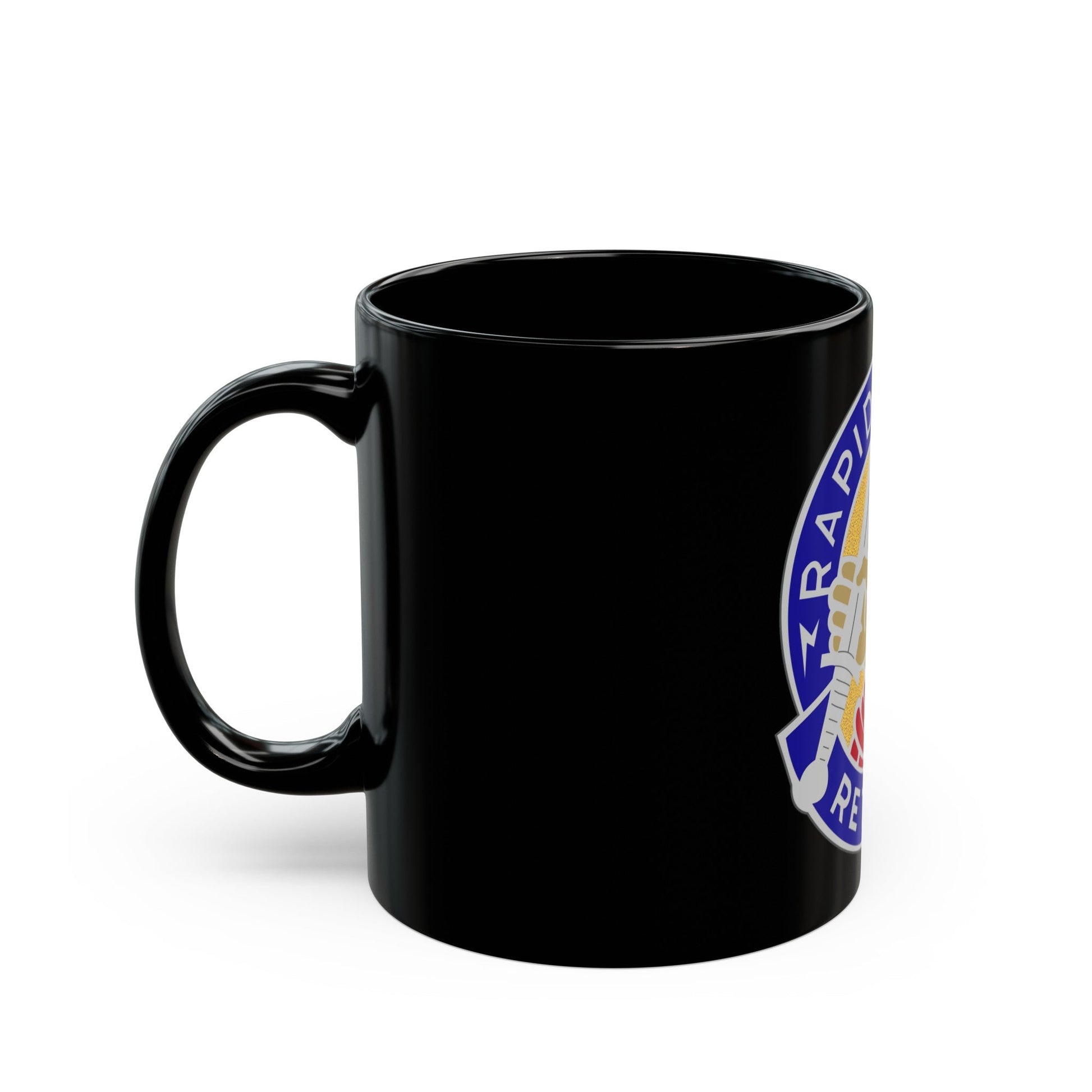 69 Maintenance Battalion (U.S. Army) Black Coffee Mug-The Sticker Space