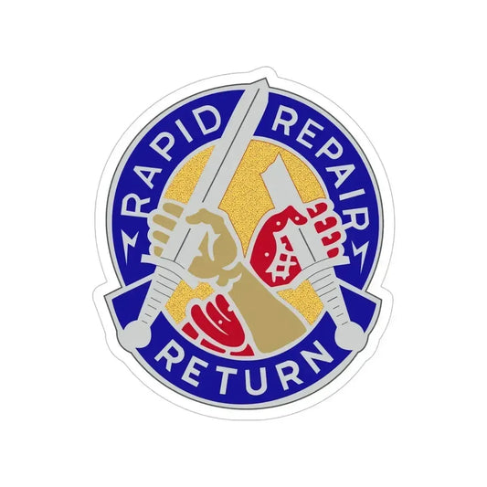 69 Maintenance Battalion (U.S. Army) Transparent STICKER Die-Cut Vinyl Decal 6 Inch - The Sticker Space