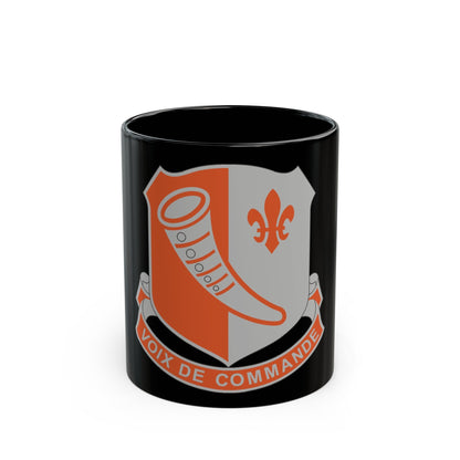 69 Signal Battalion (U.S. Army) Black Coffee Mug-11oz-The Sticker Space