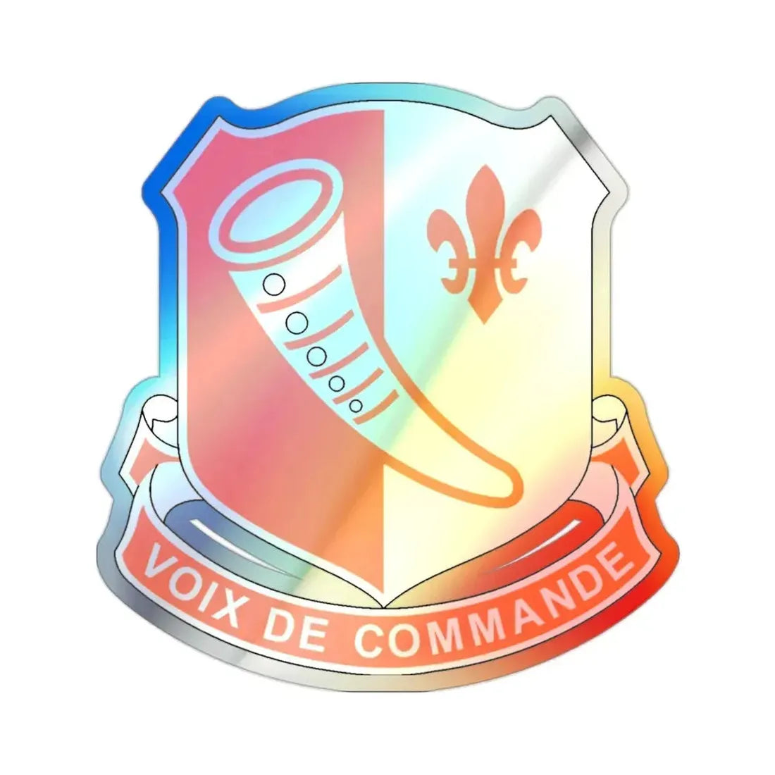 69 Signal Battalion (U.S. Army) Holographic STICKER Die-Cut Vinyl Decal - The Sticker Space