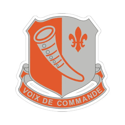 69 Signal Battalion (U.S. Army) STICKER Vinyl Kiss-Cut Decal 6 Inch White - The Sticker Space