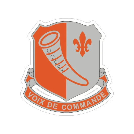 69 Signal Battalion (U.S. Army) Transparent STICKER Die-Cut Vinyl Decal 6 Inch - The Sticker Space