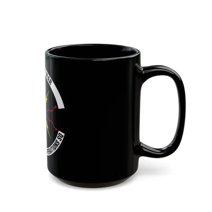 690 Cyberspace Operations Squadron AFSPC (U.S. Air Force) Black Coffee Mug-The Sticker Space