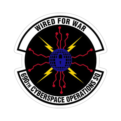 690 Cyberspace Operations Squadron AFSPC (U.S. Air Force) STICKER Vinyl Die-Cut Decal-2 Inch-The Sticker Space