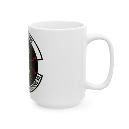 690 Cyberspace Operations Squadron AFSPC (U.S. Air Force) White Coffee Mug-The Sticker Space