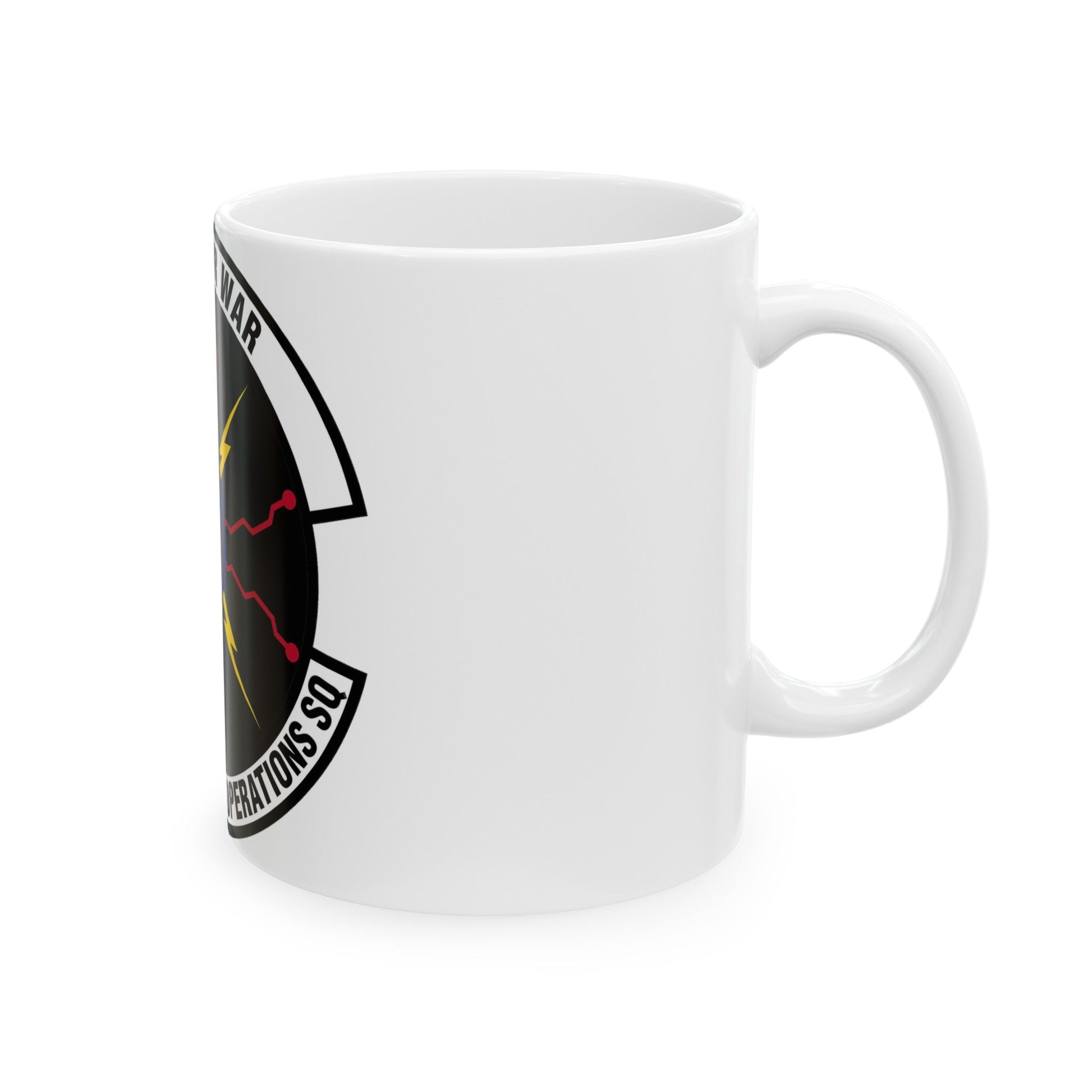 690 Cyberspace Operations Squadron AFSPC (U.S. Air Force) White Coffee Mug-The Sticker Space