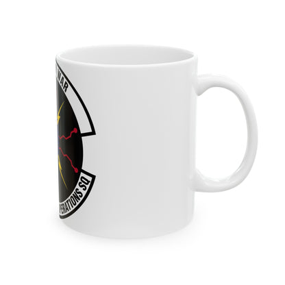 690 Cyberspace Operations Squadron AFSPC (U.S. Air Force) White Coffee Mug-The Sticker Space