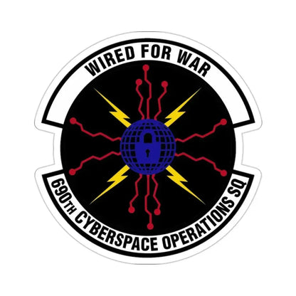 690 Cyberspace Operations Squadron AFSPC (U.S. Air Force) STICKER Vinyl Die-Cut Decal 2 Inch - The Sticker Space