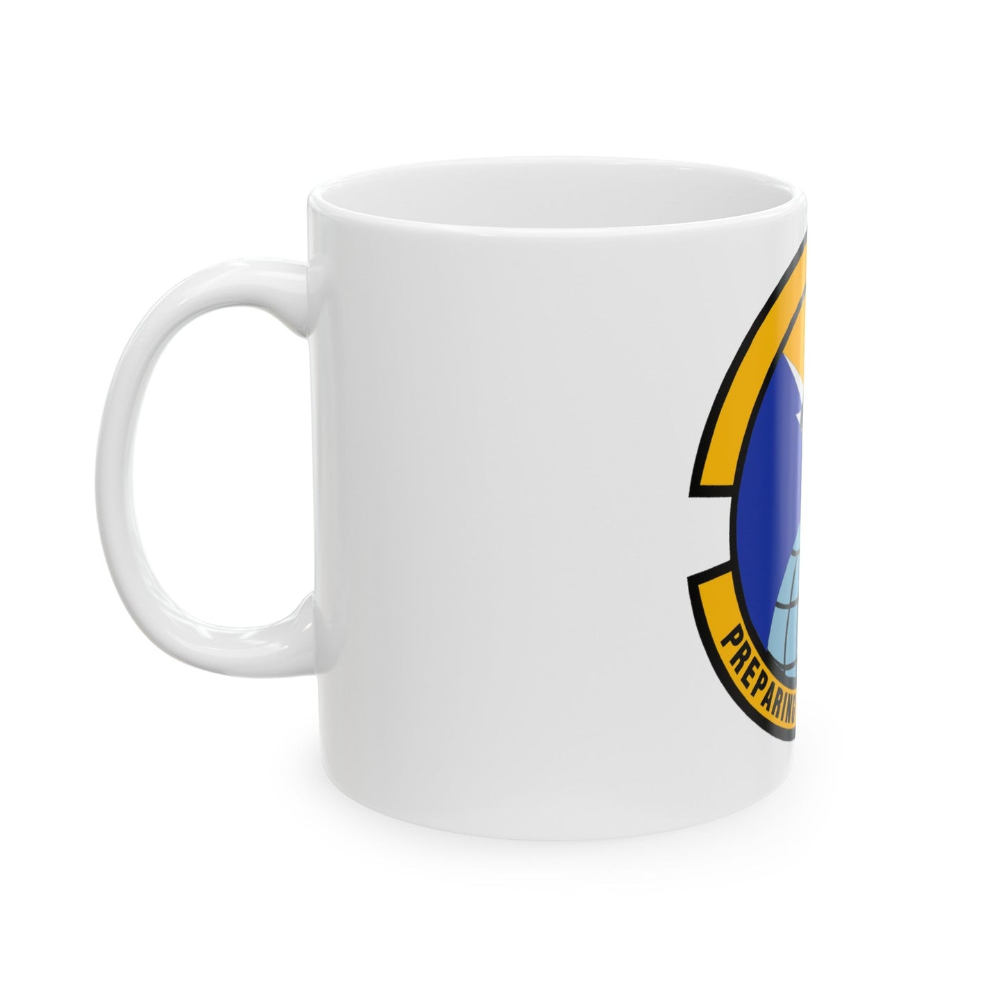 690 Intelligence Support Squadron ACC (U.S. Air Force) White Coffee Mug-The Sticker Space