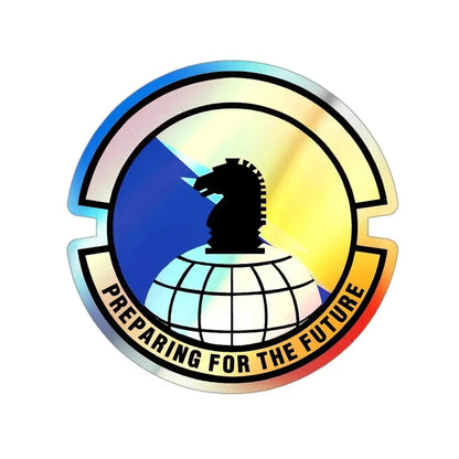 690 Intelligence Support Squadron ACC (U.S. Air Force) Holographic STICKER Die-Cut Vinyl Decal 3 Inch Holographic - The Sticker Space
